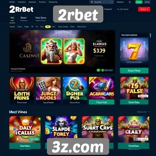 Análise das funcionalidades do site de jogos 2rbet